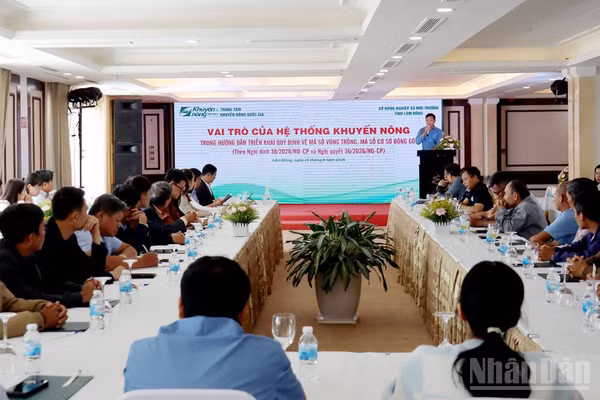 Quang cảnh chương trình tập huấn. (Ảnh: MAI VĂN BẢO)