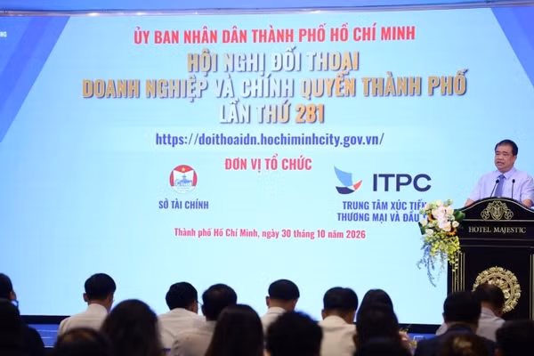Đại diện Ban tổ chức phát biểu tại sự kiện (Ảnh: ITPC)