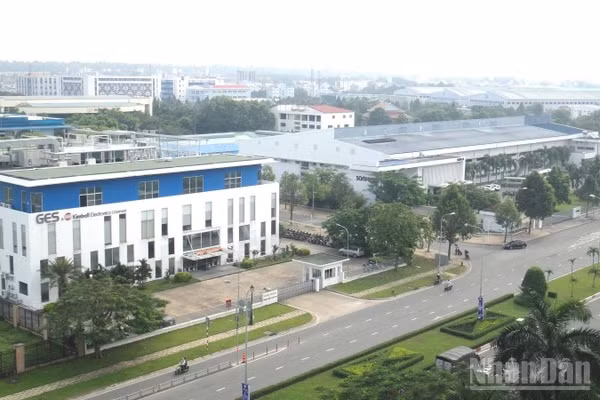 Một góc Khu Công nghệ cao Thành phố Hồ Chí Minh (Ảnh: CAO TÂN)