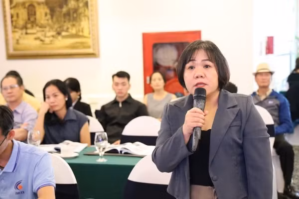 Đại diện doanh nghiệp phát biểu tại sự kiện. (Ảnh: ITPC)