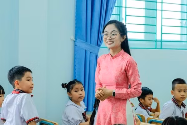 Trường tiểu học Trần Đại Nghĩa, phường Bình Hưng Hòa, Thành phố Hồ Chí Minh. (Ảnh: THẾ ANH)