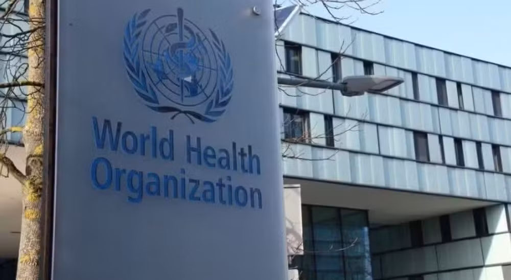 Trụ sở của Tổ chức Y tế thế giới (WHO) tại Geneva, Thụy Sĩ. (Ảnh: Xinhua/Liu Qu)