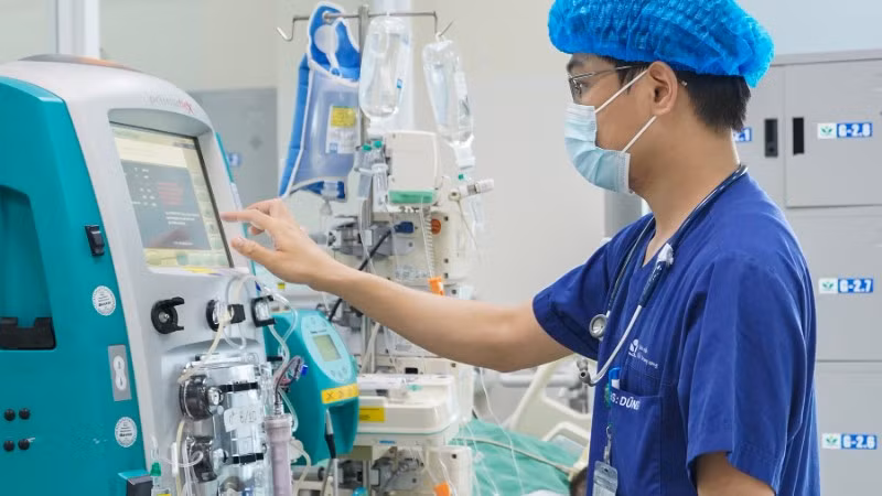 Hai bệnh nhi không qua khỏi do đuối nước. 