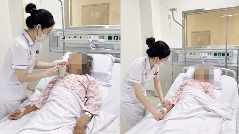 Bệnh nhân mắc sốt mò điều trị tại Bệnh viện Trung ương Quân đội 108.