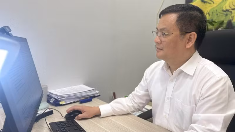 Ông Vương Ánh Dương, Phó Cục trưởng Cục Quản lý Khám, chữa bệnh, Bộ Y tế.