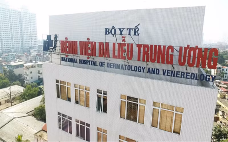 Bệnh viện Da liễu Trung ương.