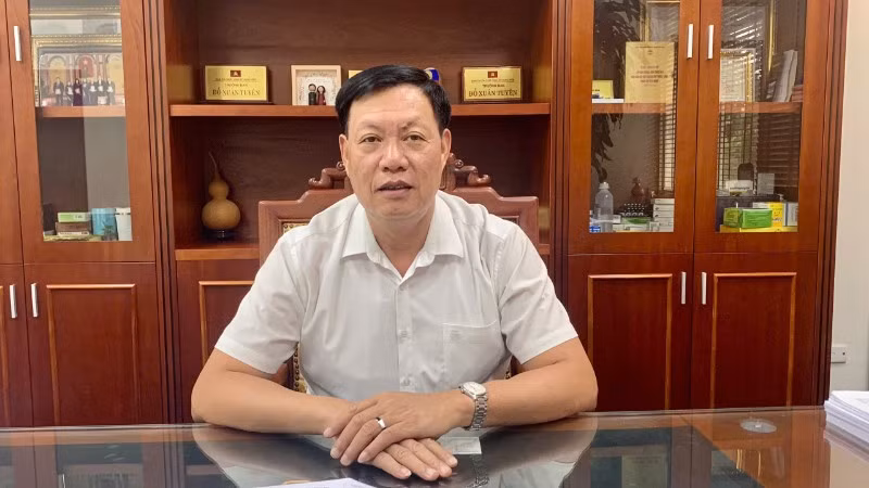 Thứ trưởng Y tế Đỗ Xuân Tuyên.