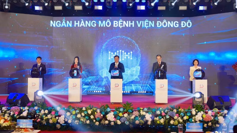 Bệnh viện Đông Đô ra mắt Ngân hàng Mô. 