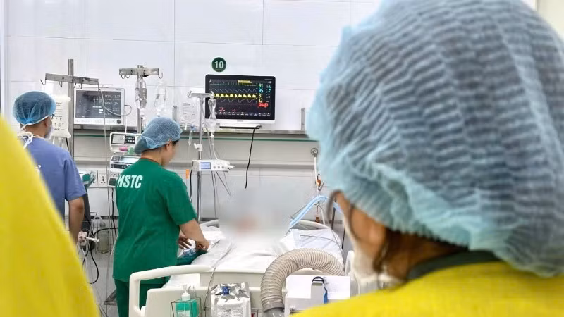 Gia đình đã thực hiện di nguyện hiến tạng của em để cứu sống nhiều người khác. 