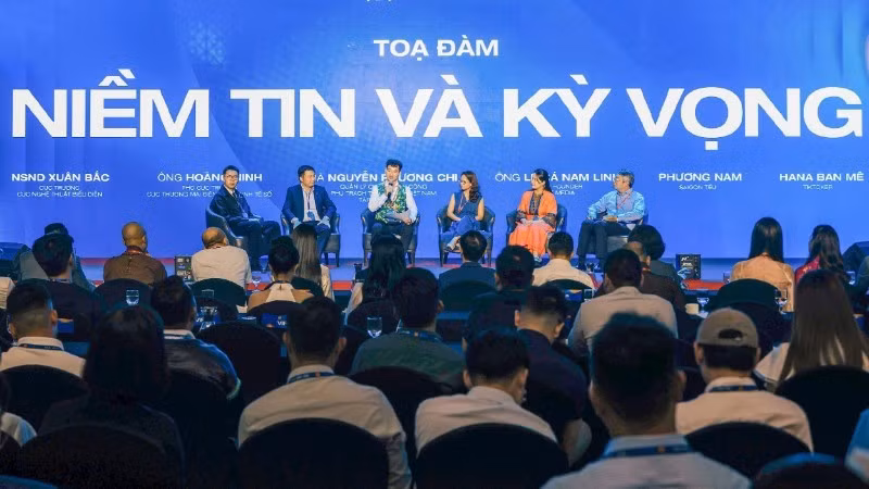 Hội nghị KOL với kỷ nguyên vươn mình của dân tộc. (Ảnh: THẾ ĐẠI)