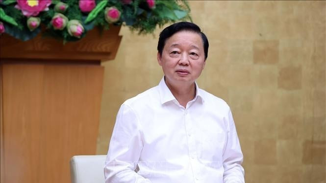 Phó Thủ tướng Trần Hồng Hà - Chủ tịch Ủy ban An toàn giao thông quốc gia. Ảnh: VĂN ĐIỆP/TTXVN