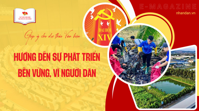 Hướng đến sự phát triển bền vững, vì người dân