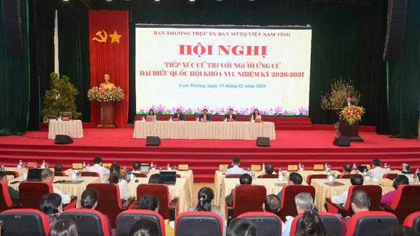 Quang cảnh hội nghị.