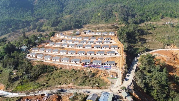 Dự án ổn định dân cư thôn Mà Mù Sử 1, xã Dền Sáng, tỉnh Lào Cai.