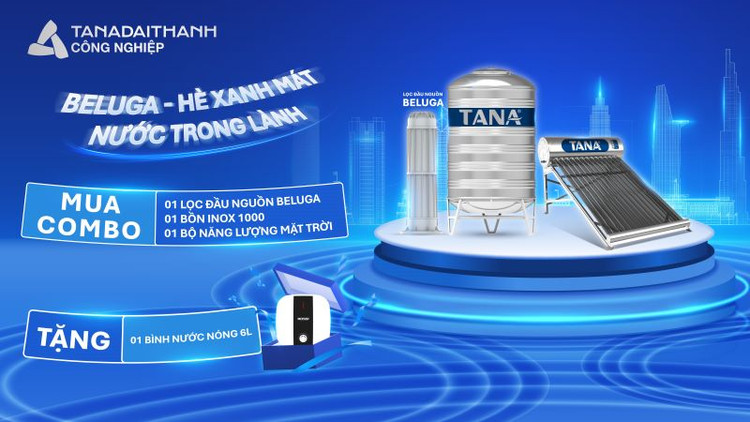 Combo siêu hời “Beluga - Hè xanh mát, nước trong lành”.