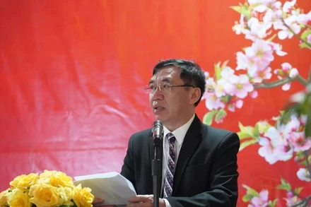 Tổng Lãnh sự Việt Nam tại Preah Sihanouk Lại Xuân Chiến. (Ảnh: HUY VŨ)