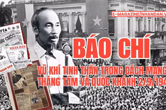 Báo chí - Vũ khí tinh thần trong Cách mạng Tháng Tám và Quốc khánh 2/9/1945