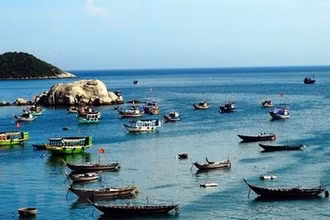 Vùng biển Việt Nam có tiềm năng to lớn để phát triển điện gió ngoài khơi. (Ảnh: TTXVN)
