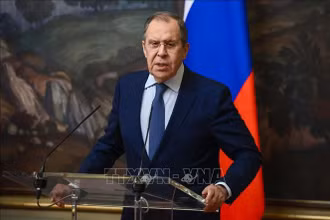 Ngoại trưởng Sergei Lavrov. (Ảnh: AFP/TTXVN)