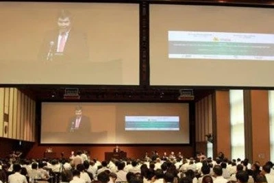 Diễn đàn đã thu hút hơn 400 đại biểu từ Việt Nam và Nhật Bản (ảnh:VOV)