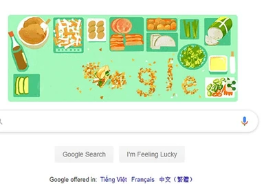 Bánh mì Việt Nam lên Google Doodle