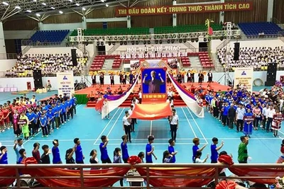 Khai mạc Hội thi thể thao các dân tộc thiểu số tỉnh Lào Cai.