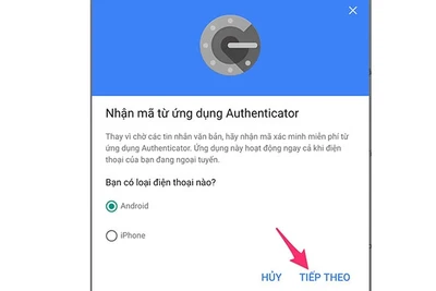Mã xác thực hai lớp từ Google Authenticator có thể bị đánh cắp