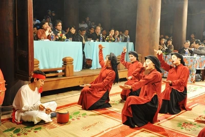 Hát Xoan sẽ là điểm nhấn để xây dựng Việt Trì trở thành TP lễ hội.