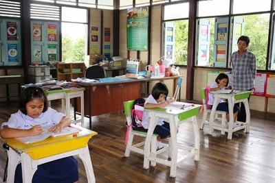 Học sinh Thái-lan. (Ảnh: The Nation)