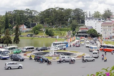 Một góc trung tâm TP Đà Lạt ngày nay.