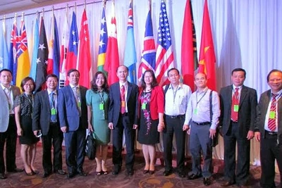 Đoàn đại biểu Việt Nam tham dự Hội nghị.