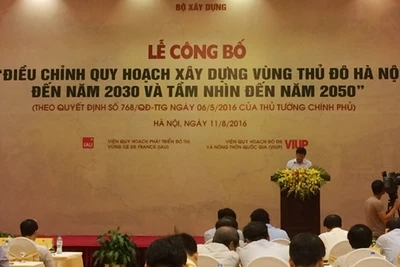 Công bố quy hoạch Vùng Thủ đô tầm nhìn đến năm 2050