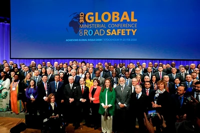 Các đại biểu tham dự hội nghị tại Xtốc-khôm, Thụy Điển.