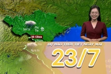 [Video] Dự báo thời tiết đêm nay và ngày mai 23/7/2025: Bão số 3 suy yếu thành áp thấp nhiệt đới