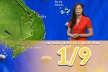 [Video] Dự báo thời tiết đêm nay và ngày 1/9/2025: Mưa tiếp diễn ở cả ba miền 