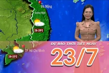 Dự báo thời tiết ngày mai 23/7/2025: Áp thấp nhiệt đới suy yếu từ bão số 3 gây mưa lớn 