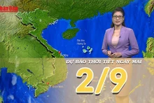 [Video] Dự báo thời tiết đêm nay và ngày 2/9/2025: Mưa giảm, chỉ còn chủ yếu vào chiều tối và đêm