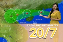 [Video] Dự báo thời tiết đêm nay và ngày mai 20/7/2025: Bão số 3 tăng cấp