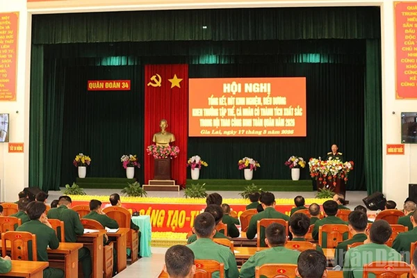 Quang cảnh hội nghị.