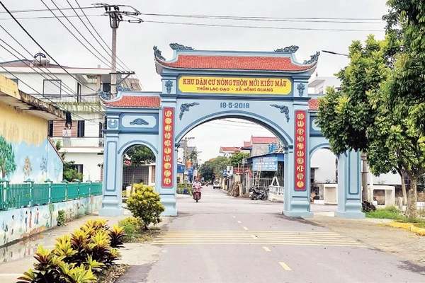 “Dân vận khéo” trong xây dựng nông thôn mới 