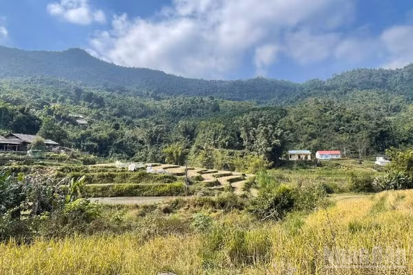 Phần lớn các thôn đặc biệt khó khăn của Thái Nguyên nằm ở vùng cao, vùng sâu, vùng xa. (Trong ảnh: Một góc thôn Coọc Mu, xã Đồng Phúc). (Ảnh: TUẤN SƠN)