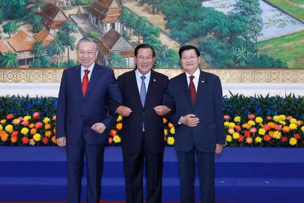 Tạo xung lực phát triển mạnh mẽ quan hệ giữa Việt Nam với Lào và Campuchia