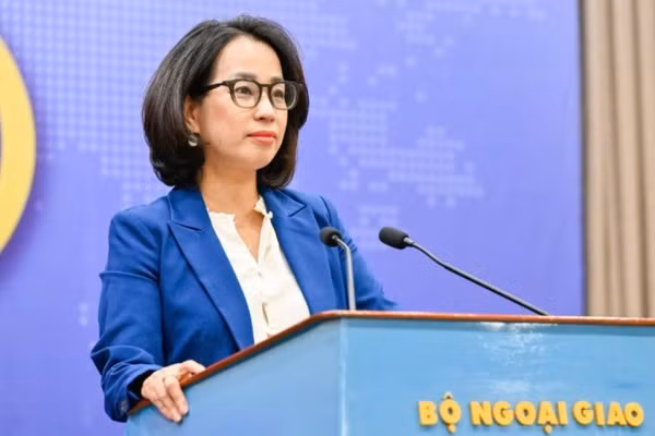 Người phát ngôn Bộ Ngoại giao Việt Nam Phạm Thu Hằng. (Ảnh: Bộ Ngoại giao)