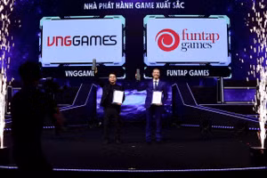 VNGGames năm thứ 4 liên tiếp nhận danh hiệu Nhà phát hành game xuất sắc
