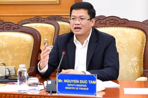 Thứ trưởng Tài chính Nguyễn Đức Tâm. 