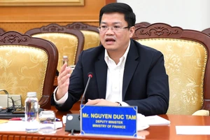 Thứ trưởng Tài chính Nguyễn Đức Tâm. 