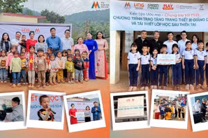 Trong 6 tháng đầu năm 2026, Quỹ Kiến tạo ước mơ đã triển khai các chương trình hỗ trợ giáo dục tại 6 tỉnh, thành phố.