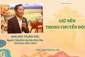 Nhà báo Thuận Hữu, Nguyên Tổng Biên tập Báo Nhân Dân (giai đoạn 2011-2021): Giữ nền trong chuyển động