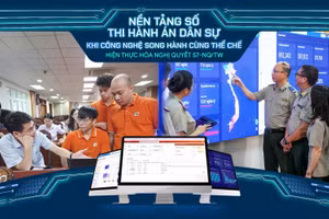 Nền tảng số Thi hành án dân sự: Khi công nghệ song hành cùng thể chế hiện thực hóa Nghị quyết 57-NQ/TW