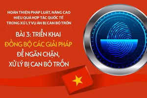 Triển khai đồng bộ các giải pháp để ngăn chặn, xử lý bị can bỏ trốn